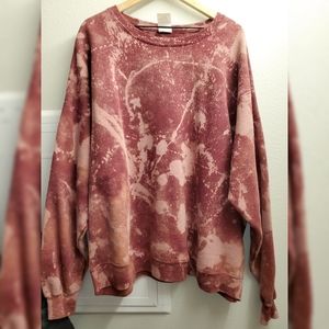Bleached Crewneck Sweatershirt